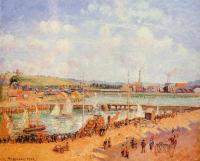 Pissarro, Camille - The Port of Dieppe, the Dunquesne and Berrigny Basins